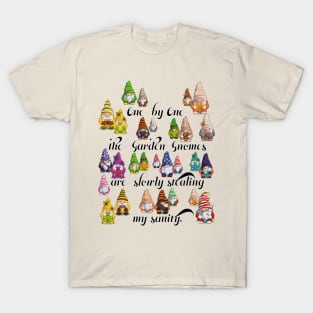 Garden Gnomes Stealing My Sanity T-Shirt